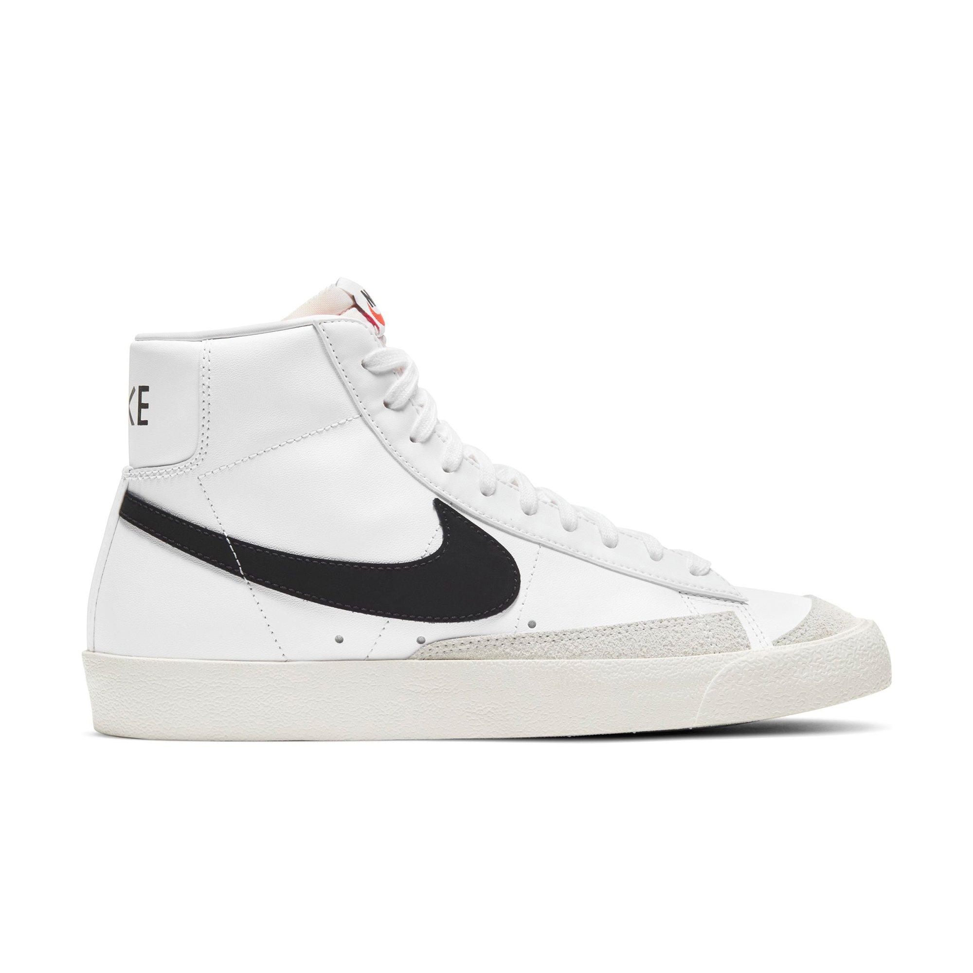 Nike Blazer Mid 77 Vintage Men s Sneakers White Black 14
